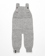 Load image into Gallery viewer, Light grey alpaca wool romper