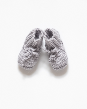 Load image into Gallery viewer, Alpaca yarn and silk fibre baby boots