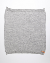 Load image into Gallery viewer, Light grey baby blanket