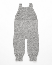 Load image into Gallery viewer, Light grey alpaca wool romper