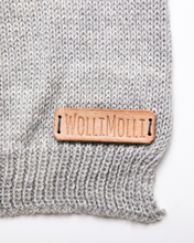 Load image into Gallery viewer, Light grey baby blanket