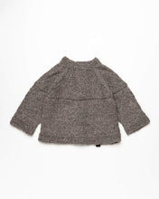 Load image into Gallery viewer, Grey alpaca wool cardigan