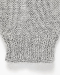 Light grey alpaca wool pants