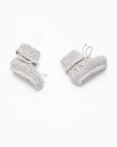 Light grey baby boots