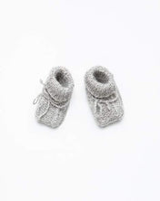 Load image into Gallery viewer, Light grey baby boots
