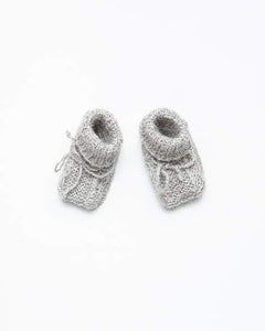 Light grey baby boots