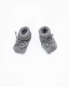 Medium grey baby boots