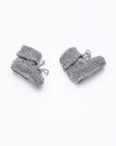 Medium grey baby boots