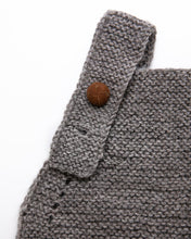 Load image into Gallery viewer, Medium grey baby playsuit

