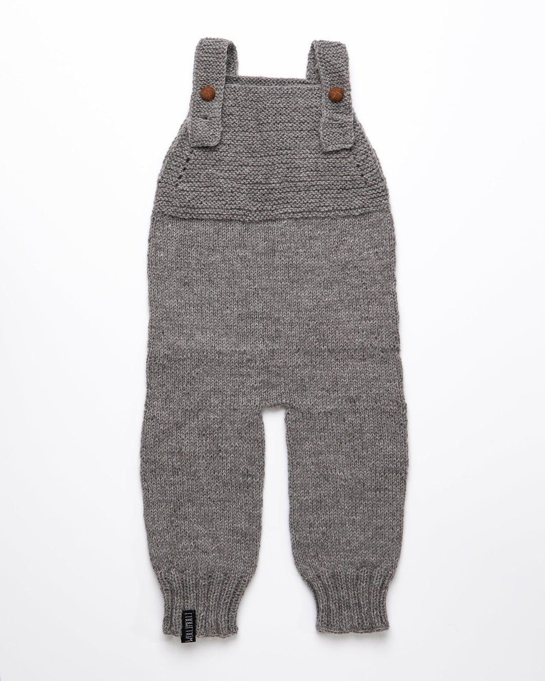 Medium grey baby playsuit