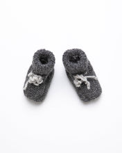 Load image into Gallery viewer, Dark grey baby boots
