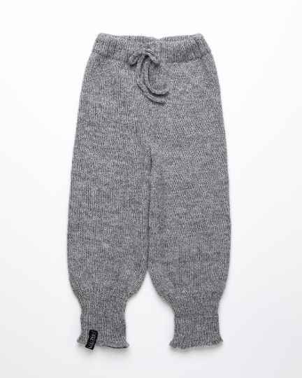 Medium grey high waist baby pants