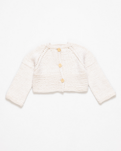 Silk and alpaca wool cardigan