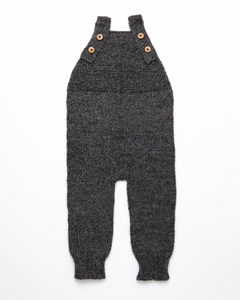 Dark grey baby romper