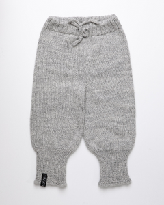 Light grey high waist baby pants