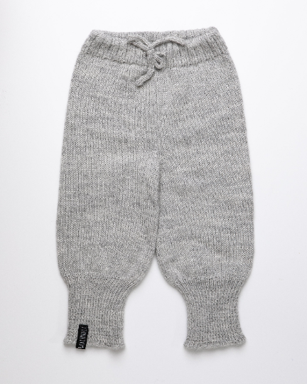Light grey high waist baby pants