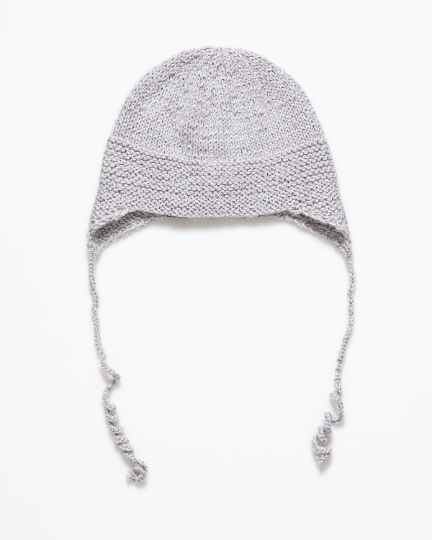 Silk fibre and alpaca wool bonnet