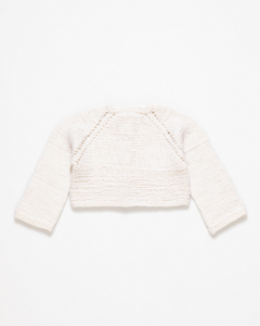 Silk and alpaca wool cardigan