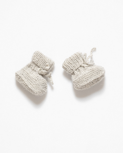 Light grey baby boots