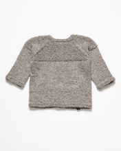 Load image into Gallery viewer, Medium grey alpaca wool cardigan
