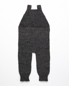 Dark grey baby romper