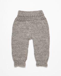 Medium grey alpaca wool pants