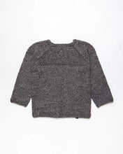 Load image into Gallery viewer, Dark grey alpaca wool cardigan
