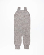 Load image into Gallery viewer, Grey alpaca wool romper with grey details
