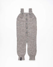 Load image into Gallery viewer, Grey alpaca wool romper with grey details
